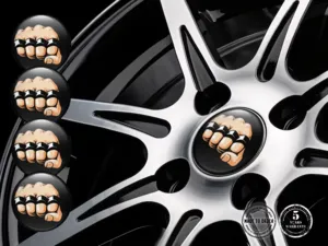 Raddekor Exklusiv Ausgabe Elegante Dome Sticker